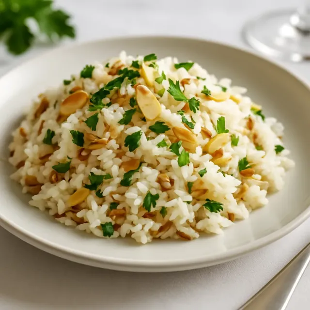 Lebanese Restaurant Rice Pilaf