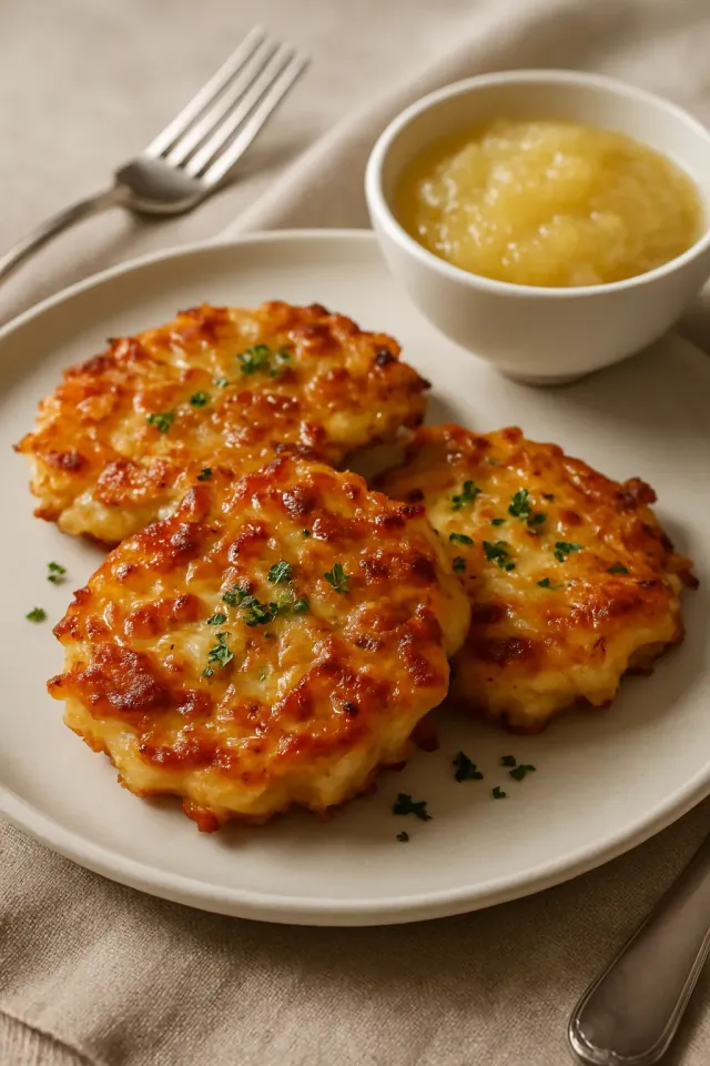 Latkes de Batata da Mamãe