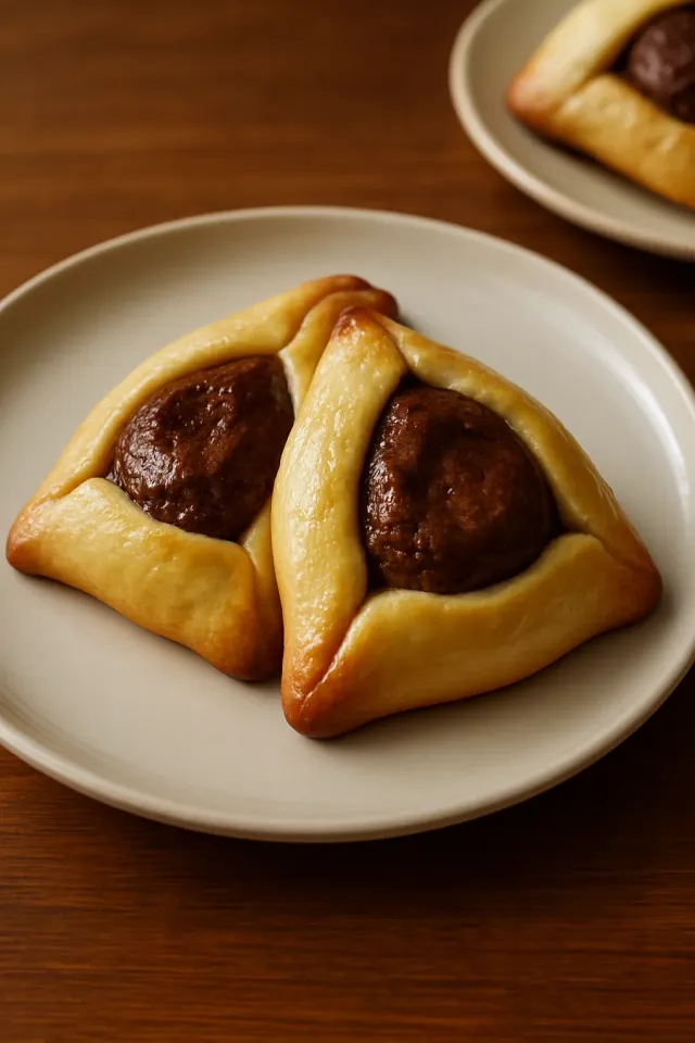 Schokoladen-Hamantaschen