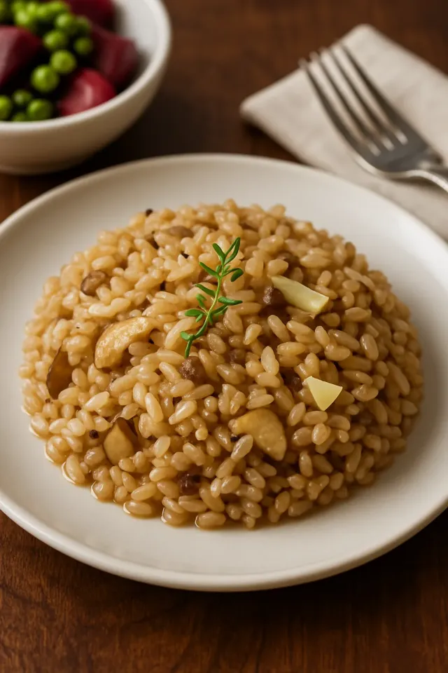 Nasi Pilaf Cokelat
