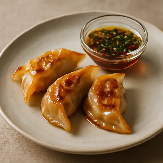 Bahar Kuzusu Kızarmış Dumplingler