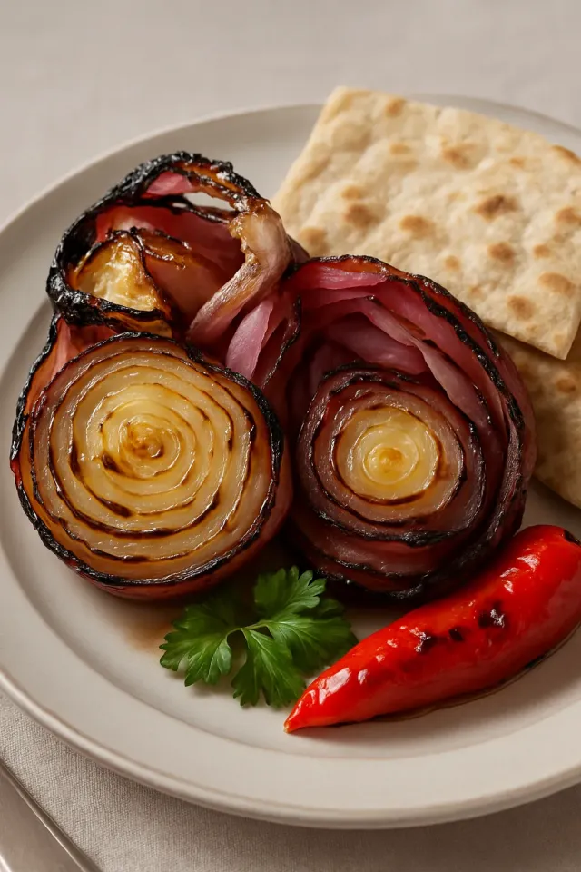 Caramelized Onions on the Grill