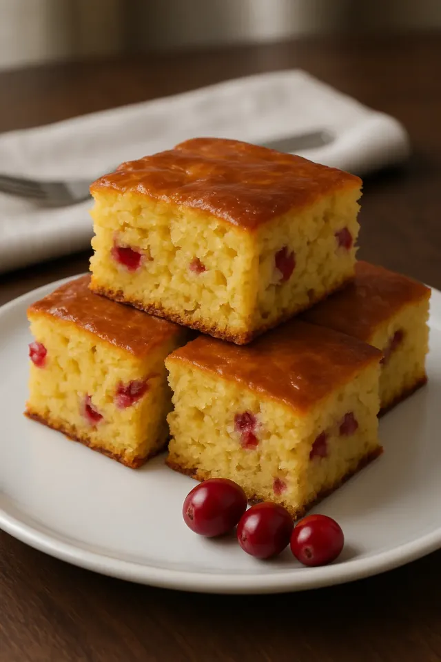 Pão de Milho com Cranberry
