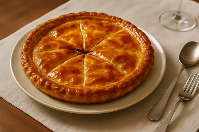 La Tarta de Durazno y Arándanos de Little Ann