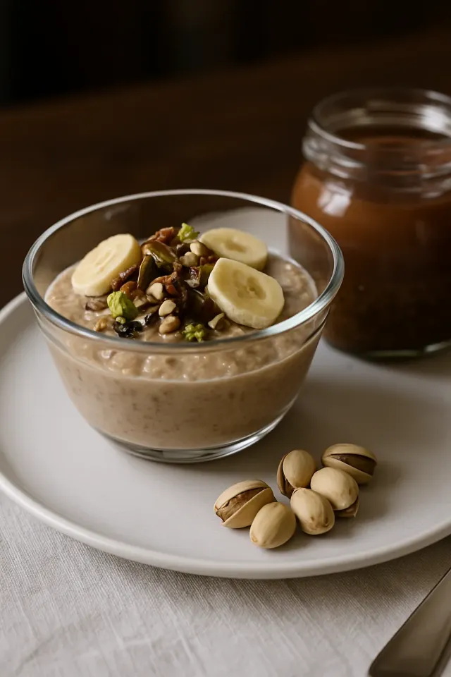 Haferflocken und Quinoa Frühstück