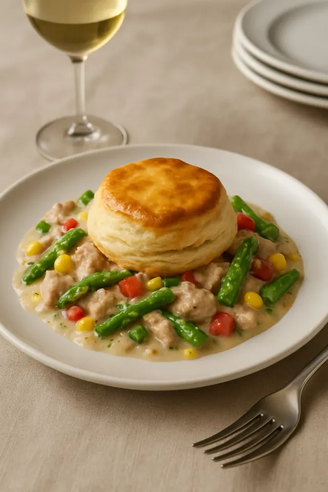 Estofado de Pollo con Galletas