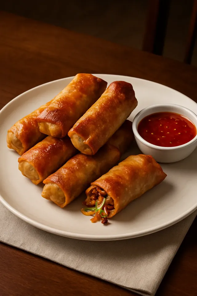 Easy Spring Rolls (Air Fried)