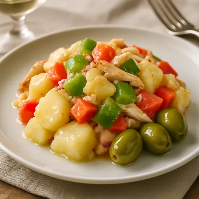 Pipirrana (Spanischer Kartoffelsalat)