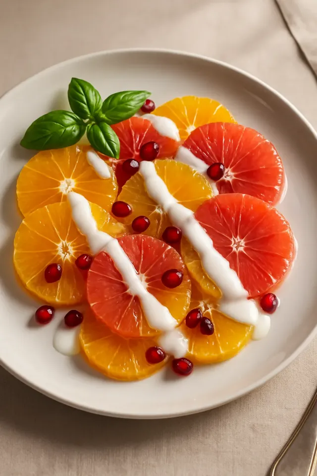 Salada de Citrus e Romã