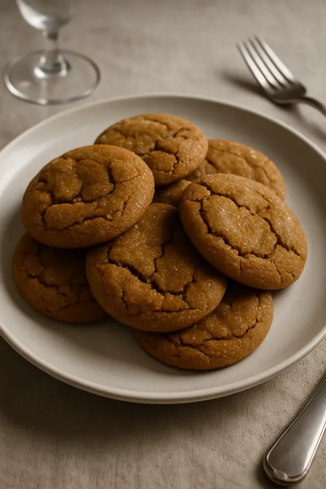 Biscoitos de Gengibre Macios