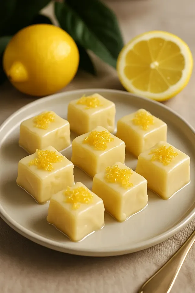 Fudge de Limão para Freezer