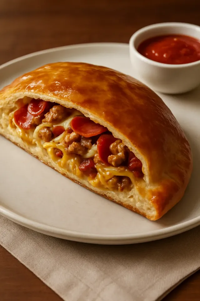 असली इटालियन कैल्ज़ोन्स