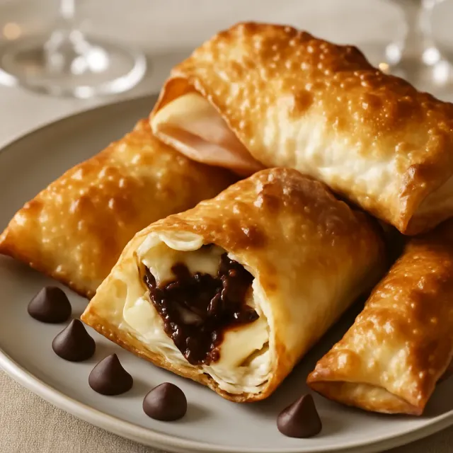 Rolinhos de Cheesecake
