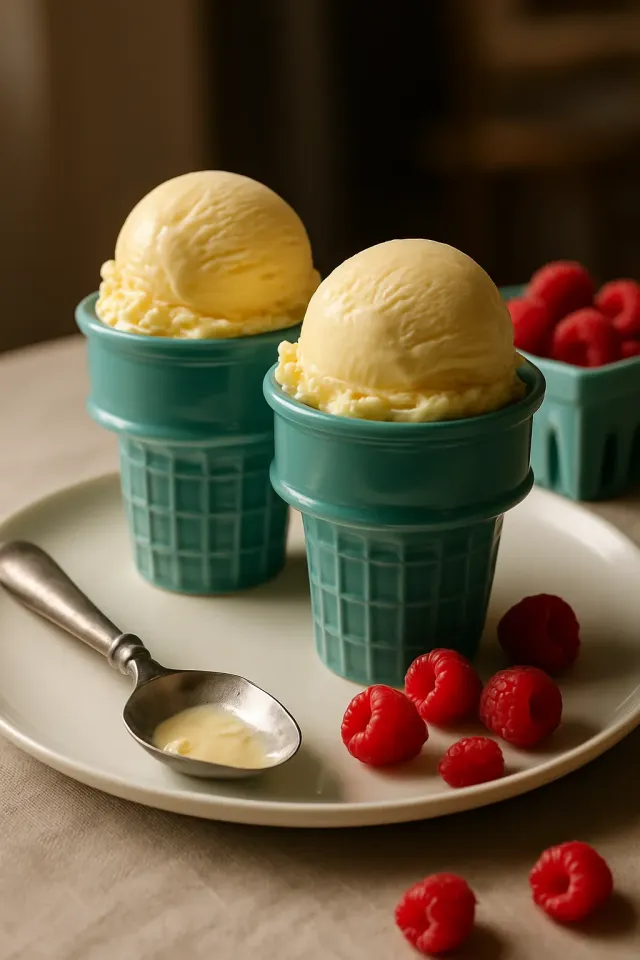 ไอศกรีมวานิลลาโฮมเมดแสนง่าย