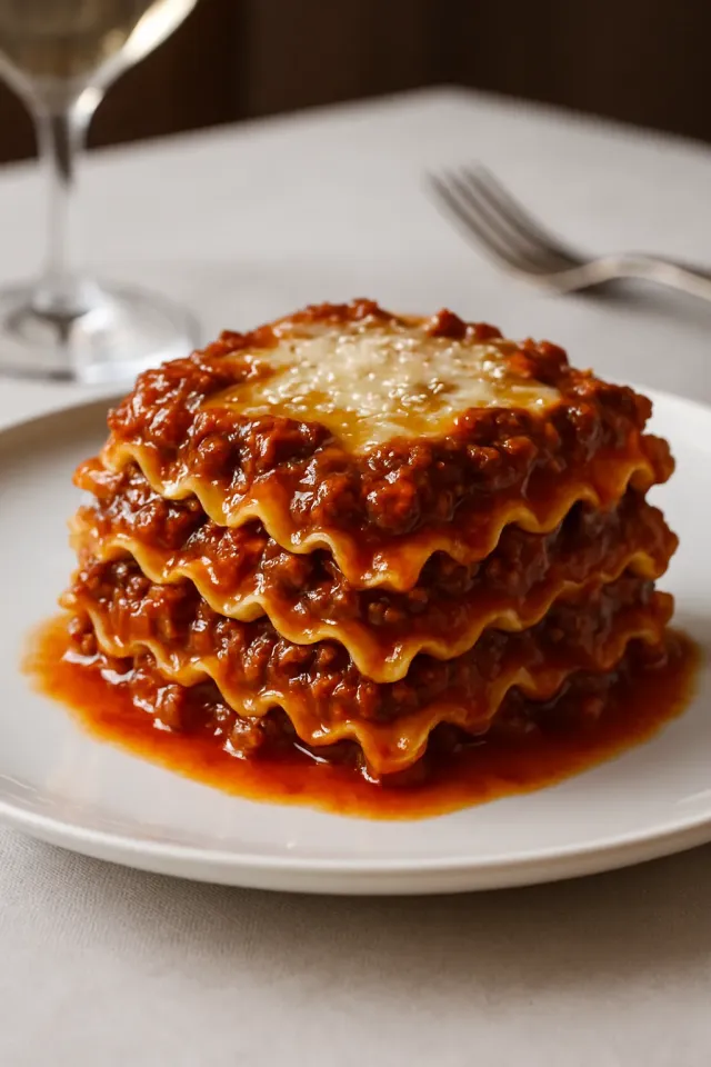 Beefy Baked Ravioli