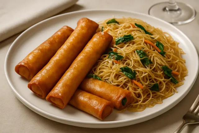 Lumpia và Pancit của Bà Nena