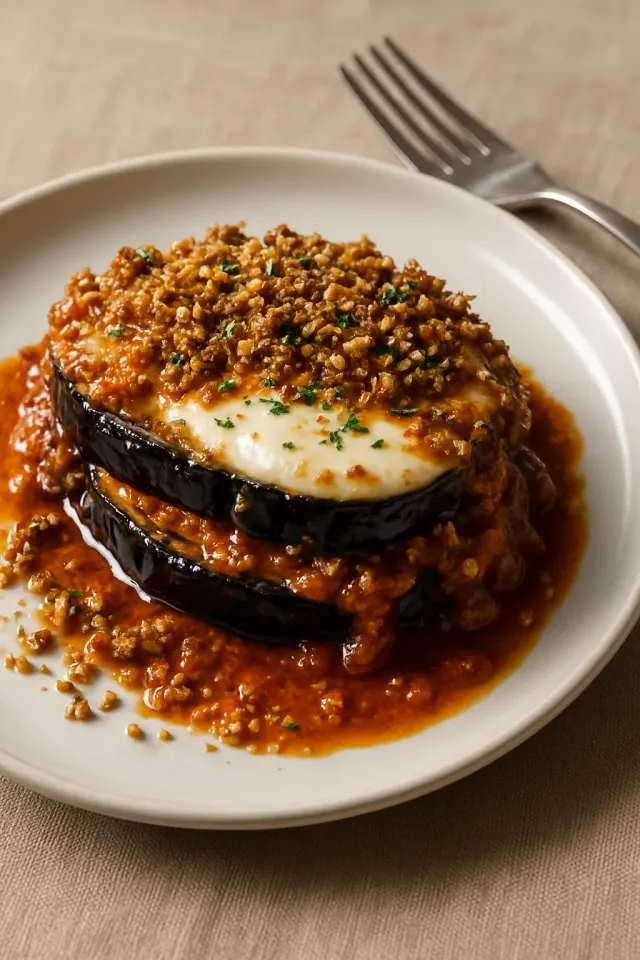 Eggplant Parmesan Casserole
