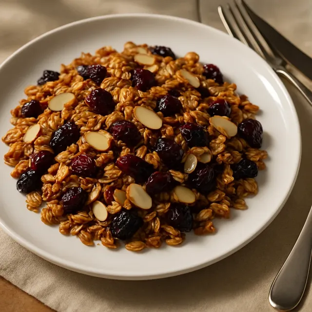 Cranberry-Hibiskus-Müsli