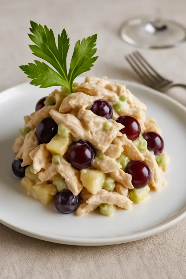 Salada de Peru Waldorf do Sonny