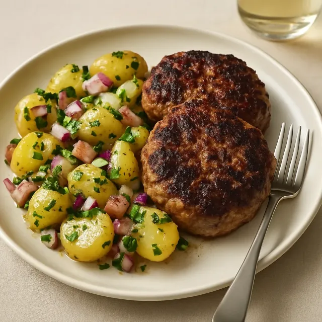 German Hamburgers (Frikadellen)