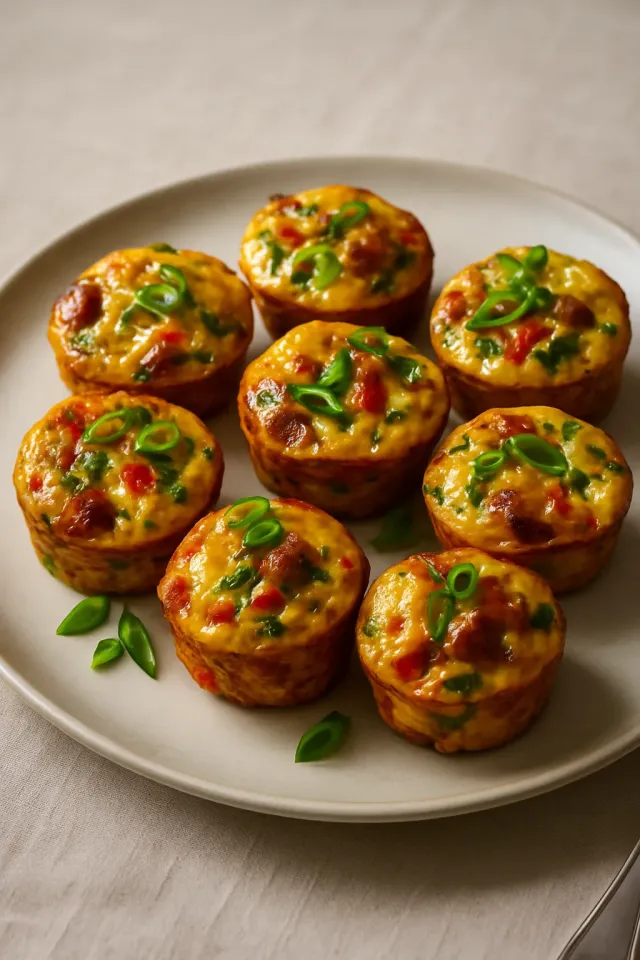 Muffin Telur Sarapan Mudah