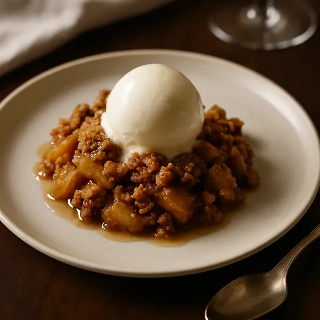 Crumble de Maçã
