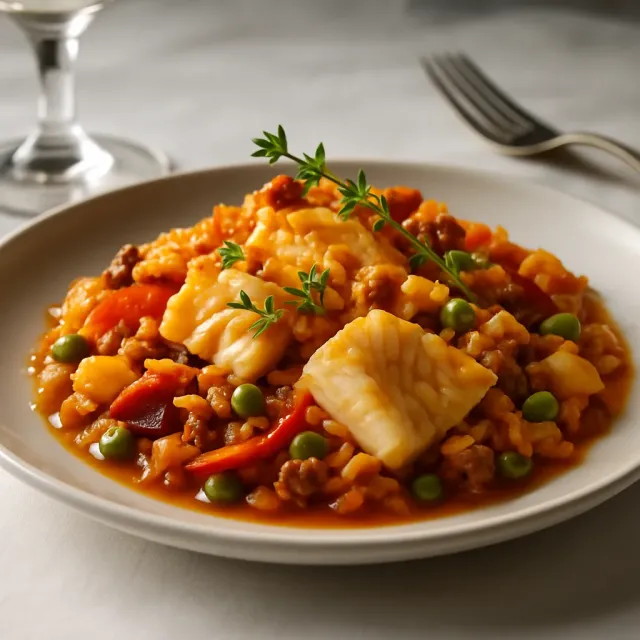 Paella Meksiko dengan Nasi Kembang Kol