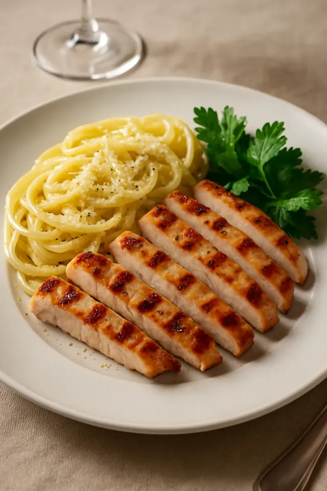 Linguine de Pollo y Limón