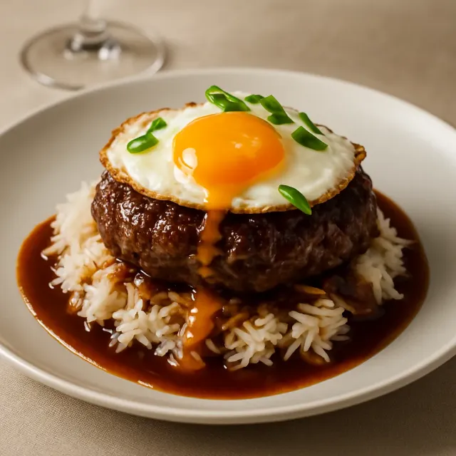 Loco Moco del Chef John