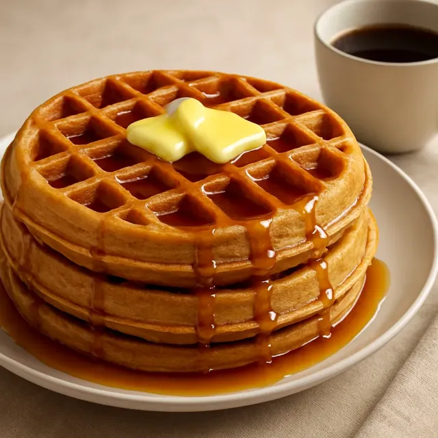 Waffles de Abóbora