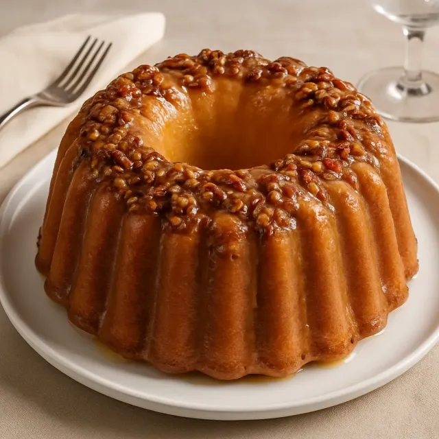 Kue Pound Krim Asam Pecan