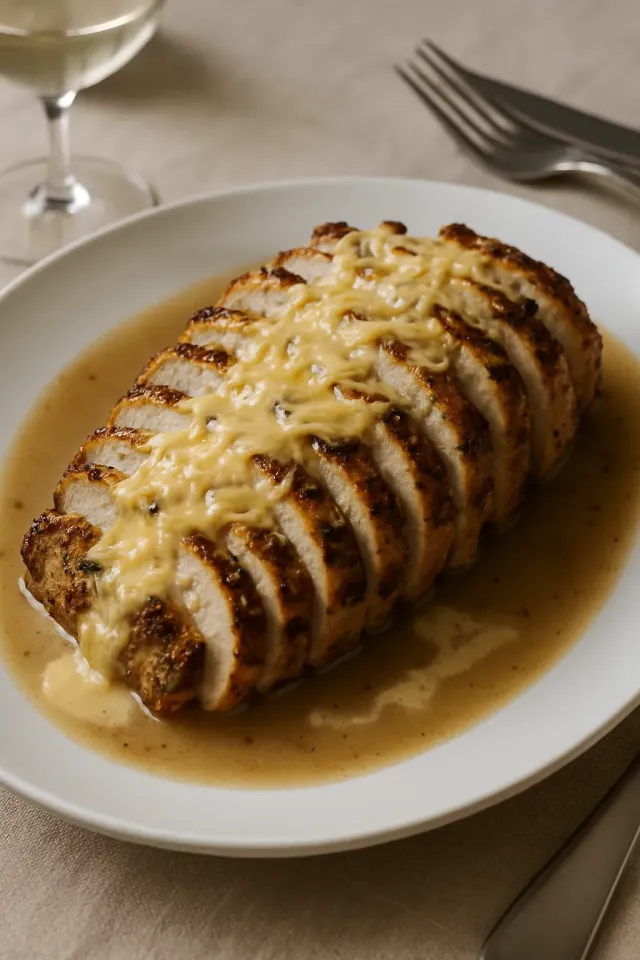 Pork Tenderloin with Dijon Marsala Sauce