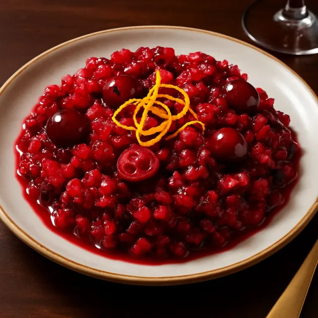Facile Relish di Arancia e Mirtillo Rosso