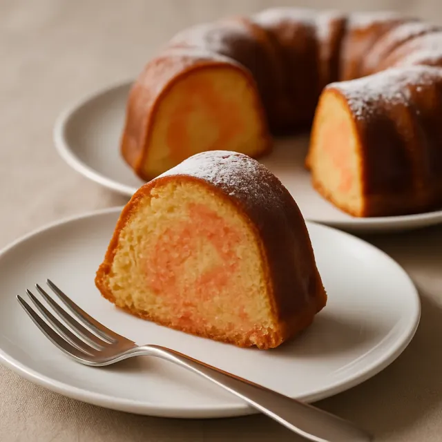 Bolo de Pétalas de Rosa