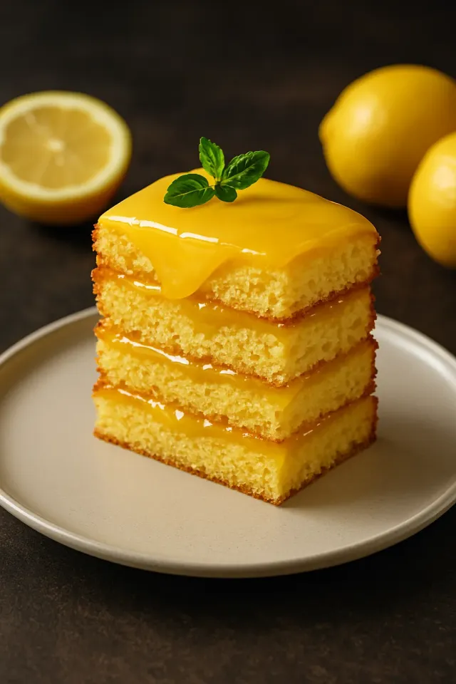 Bolo de Limão Tradicional da Sybil