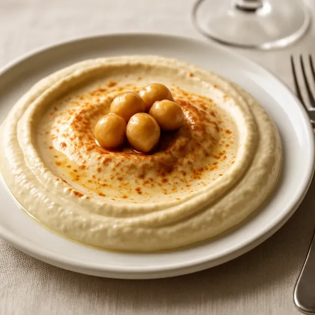 EZ Restoran Tarzı Hummus