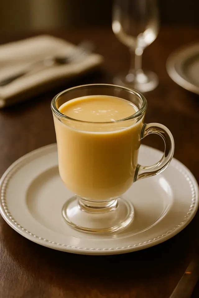 Leite de Ovos com Amaretto