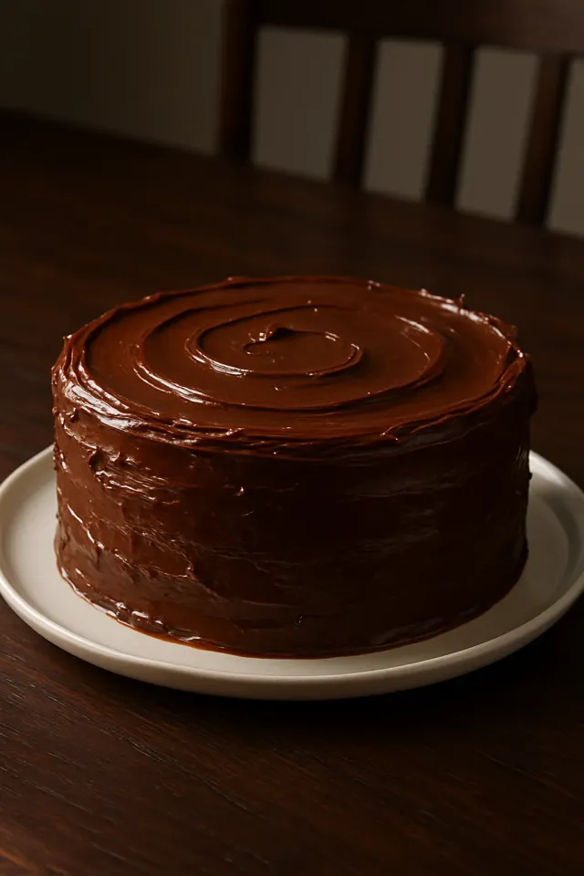 Шоколадный торт Hershey's с обратной стороны упаковки