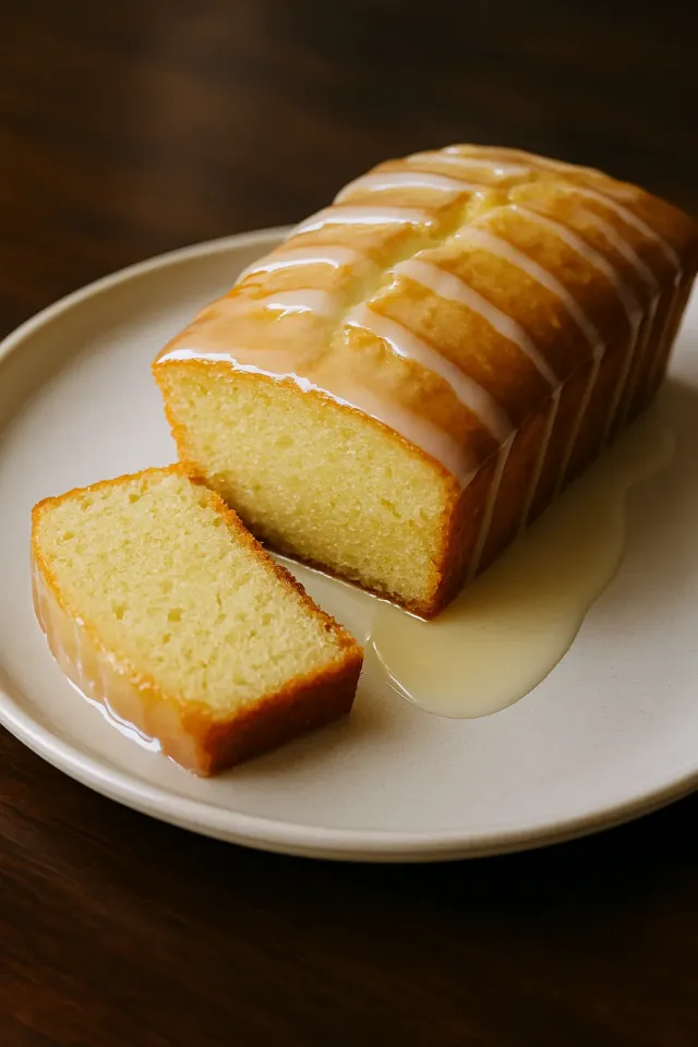4 Ingredient Lemon Pound Cake