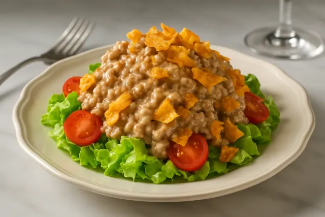 Einfacher Doritos Taco-Salat