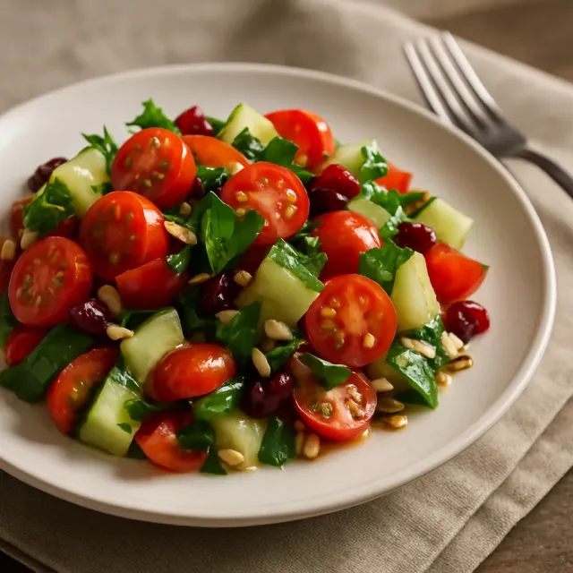 Kirschtomaten-Salat