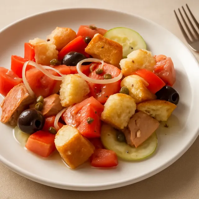 Salada de Atum Estilo Italiano