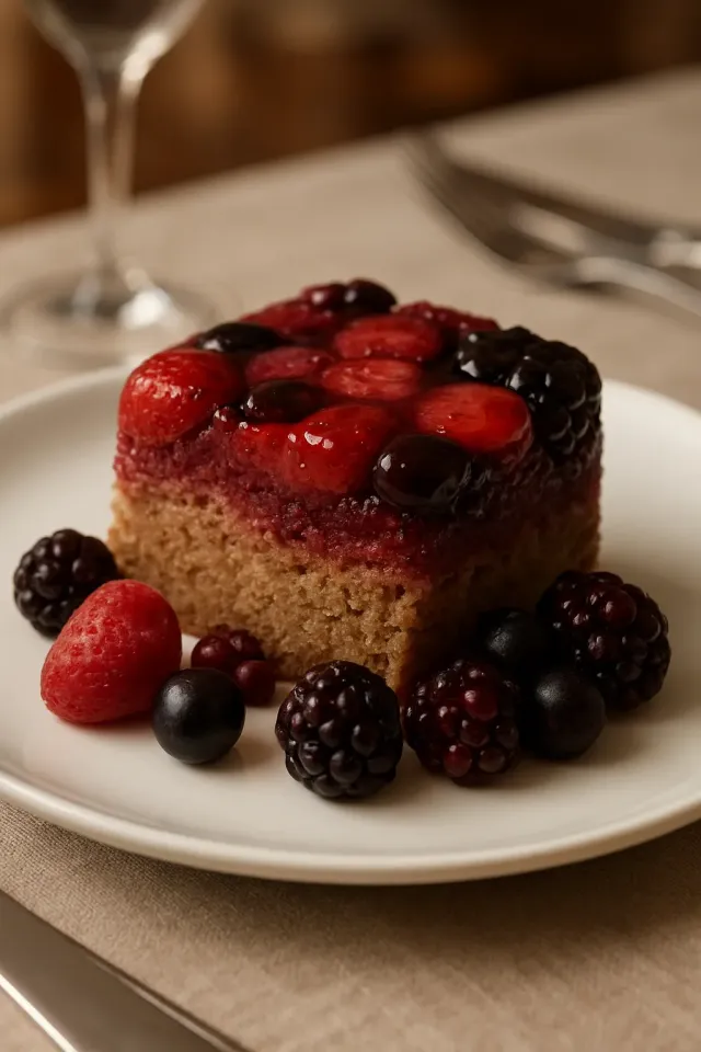 Berry Bread Pudding