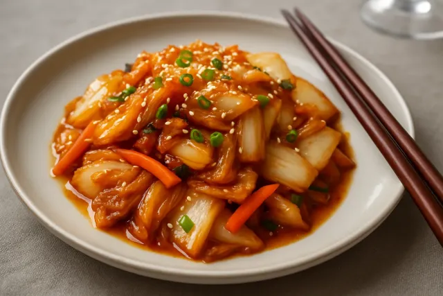 Kim chi chiên