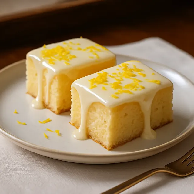 Bolo de Lanche Fofinho de Limão