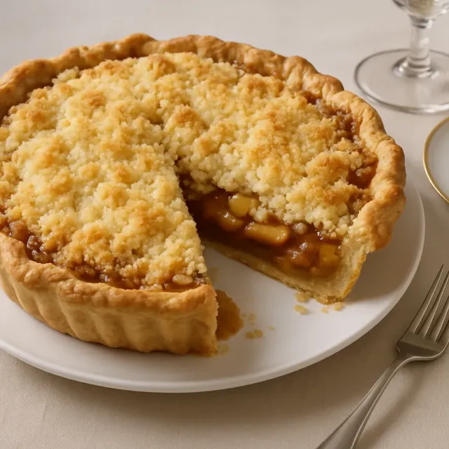 Torta de Carne Moída Caseira com Cobertura Crocante