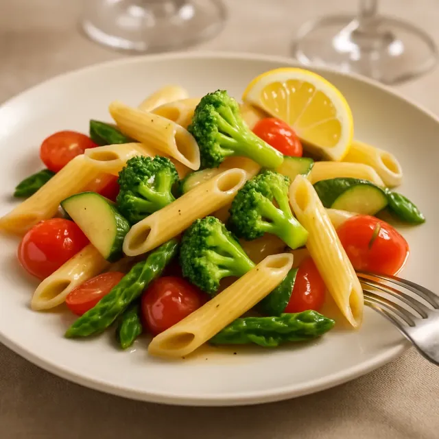 Pasta Primavera Saludable