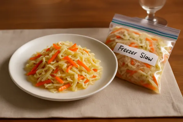 Freezer Slaw