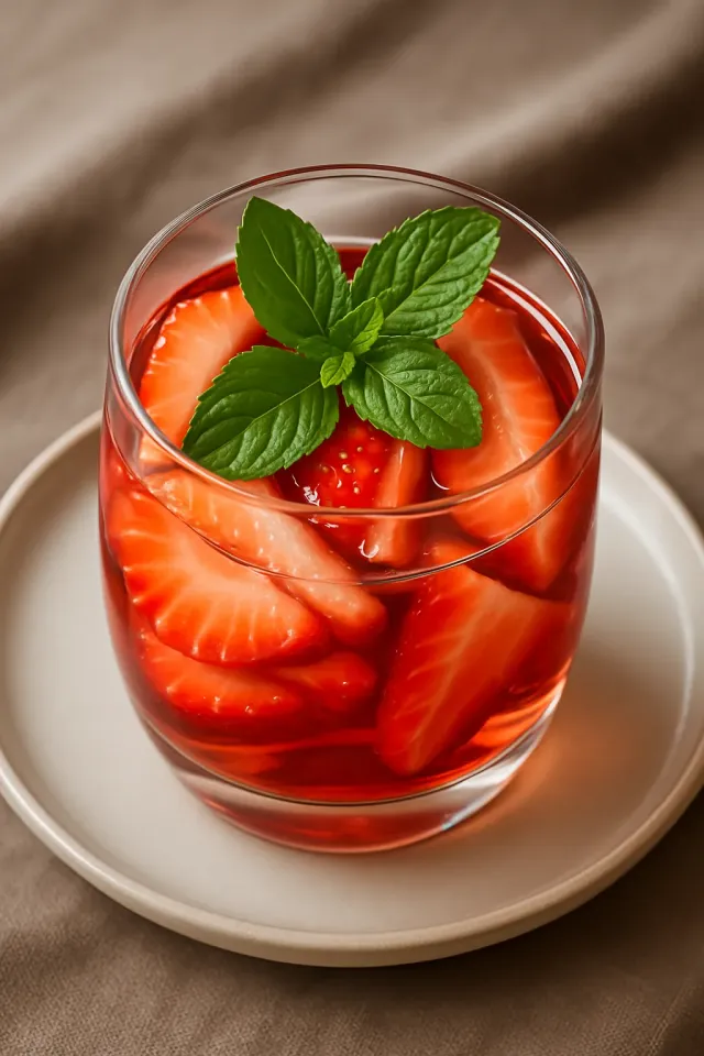 Sangria Branca com Frutas Vermelhas