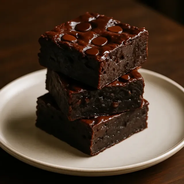 Brownies de Frijoles Negros